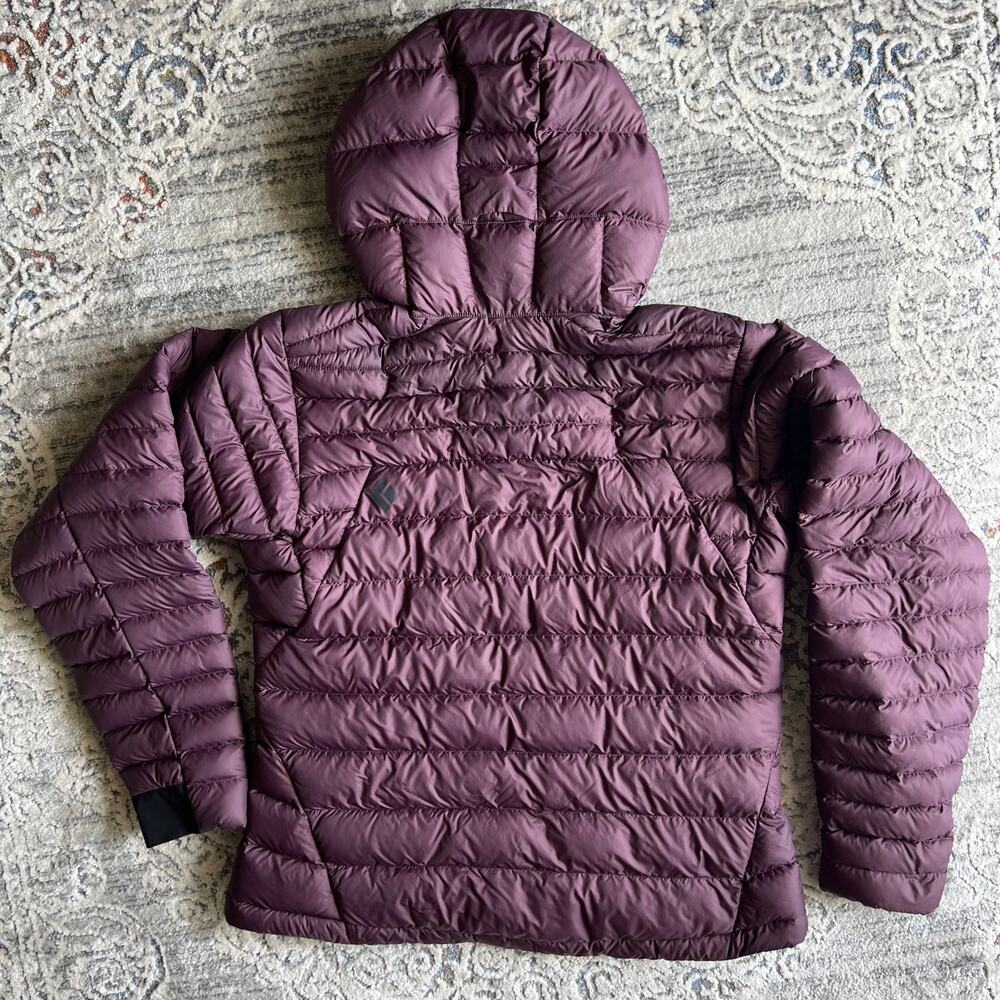 Black Diamond Cold Forge Insulated Down & Synthetic Hoodie Coat Size XL Purple - Picture 10 of 16
